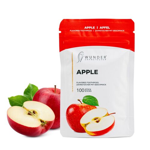 Refill pack - apple / apfel - zahnstocher mit geschmack