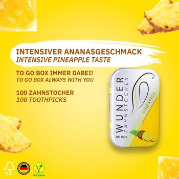 Ananas - ananas DS - aromatisé au cure-dent 3