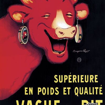 Carte postale vache qui rit - rabier