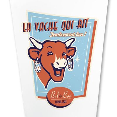 Vache qui rit " o " verre reutilisable