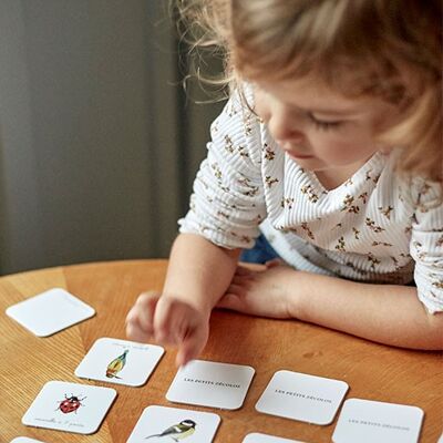 Juliette and Joséphine's garden - The memory game