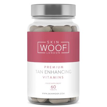 Vitamines améliorant le bronzage Skin Woof - 60 comprimés 1