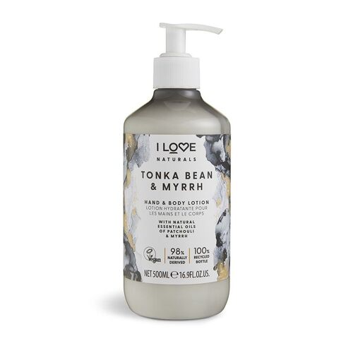 Naturals Hand & Body Lotion Tonka Bean & Myrrh