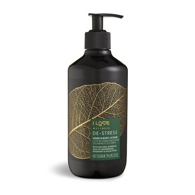 I LOVE Wellness Hand & Body Lotion Destress