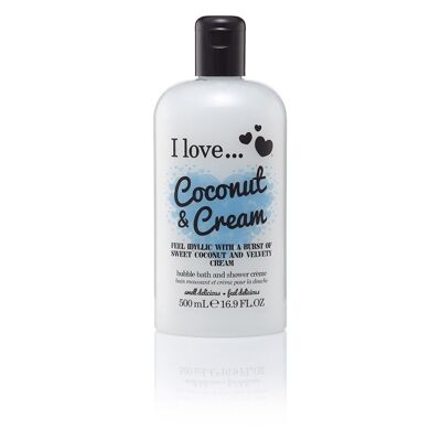 I Love Bath Shower Coconut Cream 500ml ML