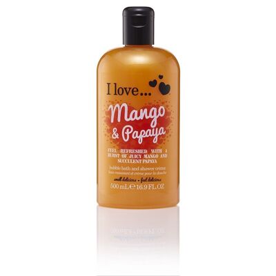I Love Bath Shower Mango Papaya 500ml ML