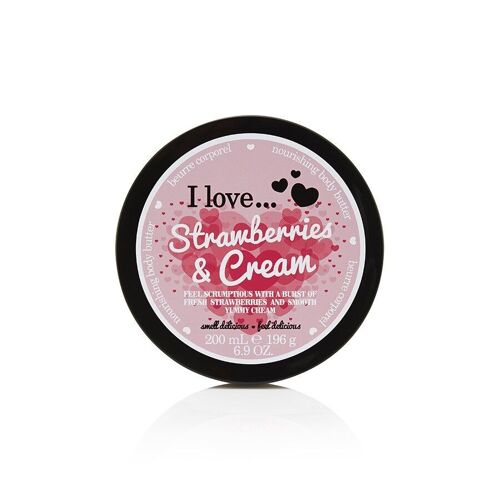 I Love Body Butter StrawberriesCream 200ml TPS ML