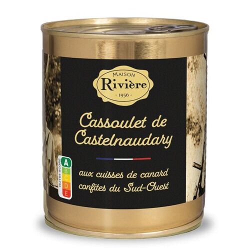 Cassoulet de Castelnaudaryau confit de canard du Sud-Ouest