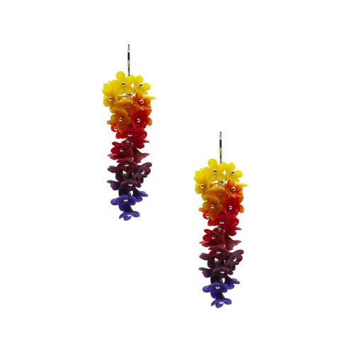 Multicolor Floral Earrings MARION