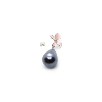 Boucles d'oreilles florales en perles de coton japonaises ALMA 2