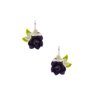 Multicolor Floral Earrings LORENA