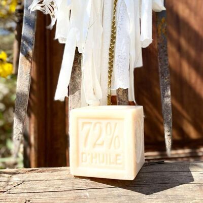 Traditional natural Marseille cube soap 300g