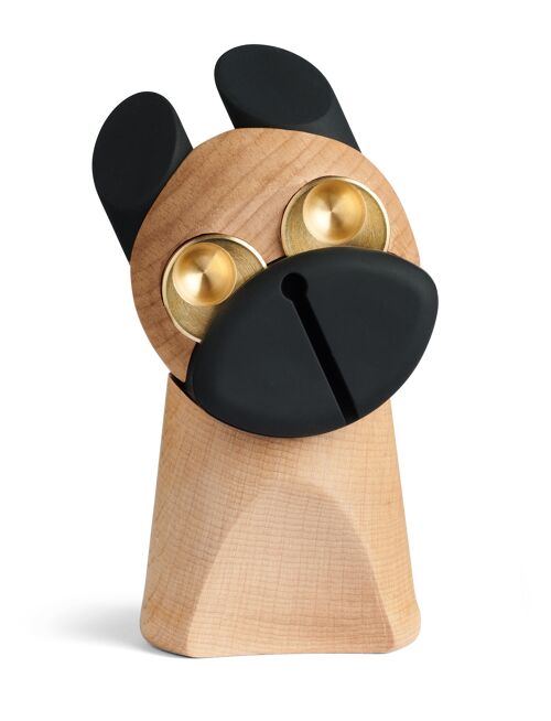 Design figure - The Dog, eyes Brass