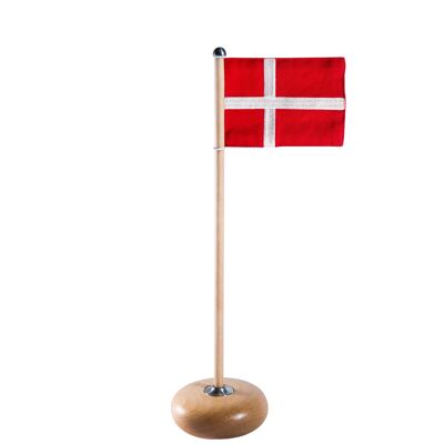 Pennone con bandiera danese, Faggio