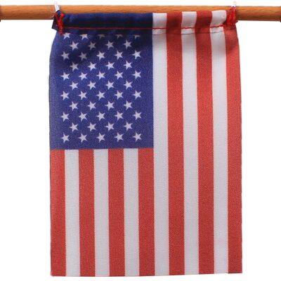 „Magnet Me Up“ mit USA-Flagge, Buche