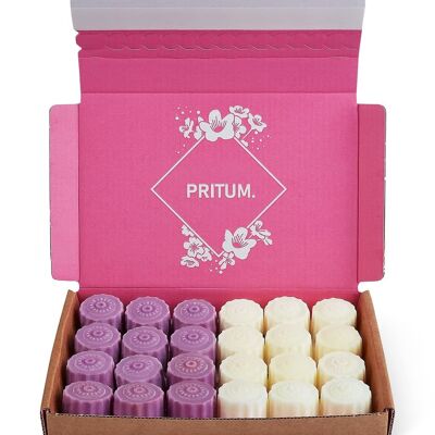 PRITUM. Alien and Black Opium Perfume Inspired Set Of Two Gift Set Eco Vegan Premium Strong Scented Wax Melts 24 In Box