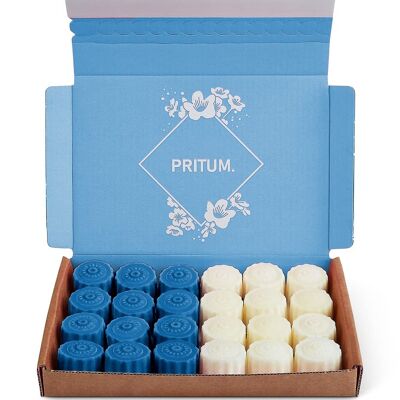 PRITUM. Sauvage & Invictus Aftershave Inspired Set Of Two Gift Set Eco Vegan Premium Strong Scented Wax Melts 24 In Box