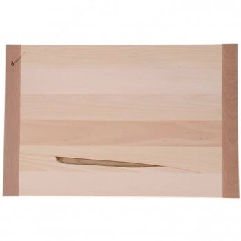 Planche à pâtisserie en bois de tilleul Dimensions : 60x40x2 cm 5