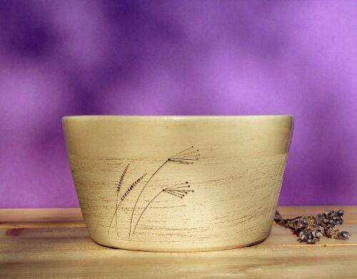 Design Hundenapf Keramik "Lavendel" klein handgefertigt I Dog Filou's