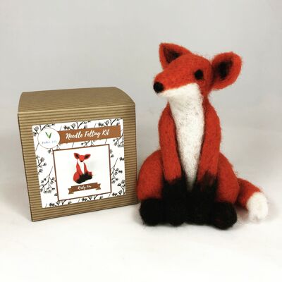 Rusty Fox - Needle Felting Kit (Without Foam)