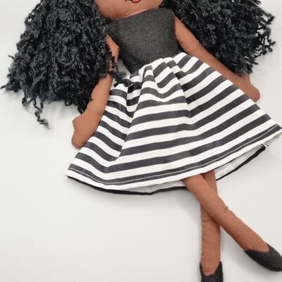 Amaris Handmade Fabric Doll (Pack of 6)