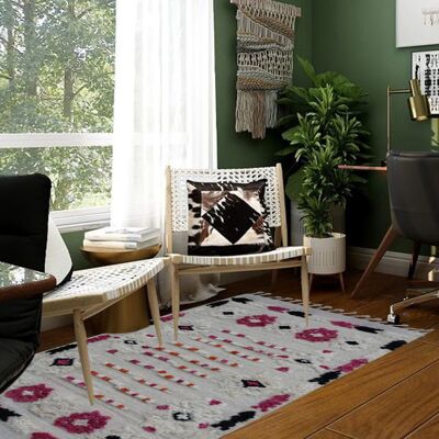 IKAT Nomadic Mantle Floral Rugs