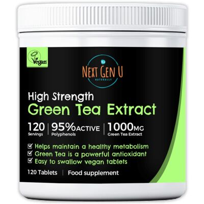 120 Green Tea Extract Tablets