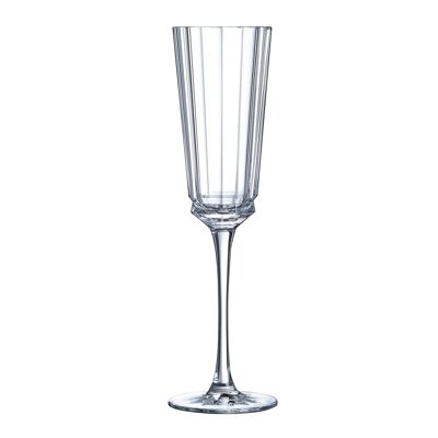 Macassar - Flutes 17 cl - Cristal d'Arques