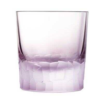 Intuition Colours - 6 Becher niedrige Form 32cl Amethyst - Cristal d'Arques