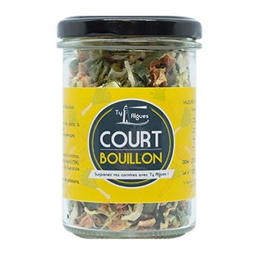 Court bouillon aux algues