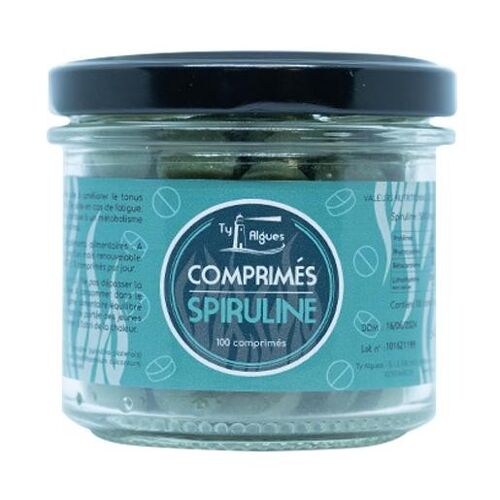 100 comprimes spiruline