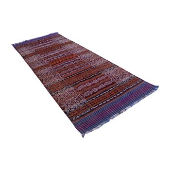 Tapis Baluch Soumak Aubergine Vintage 3