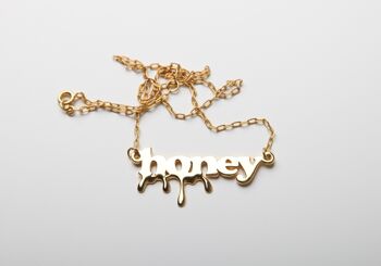 collier de miel plaqué or édition spéciale cadeau -2 2