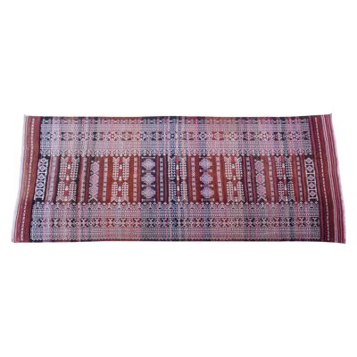 Baluch Soumak Copper Rust Vintage Rug