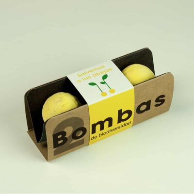Biodiversity bombs "Save the bees"
