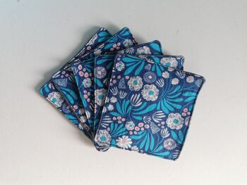 Lingettes lavables Bleu 1