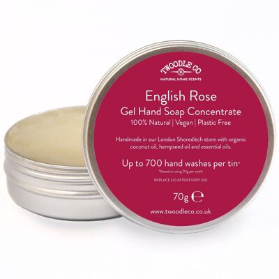 English Rose Gel Hand Soap Concentrate 70g
