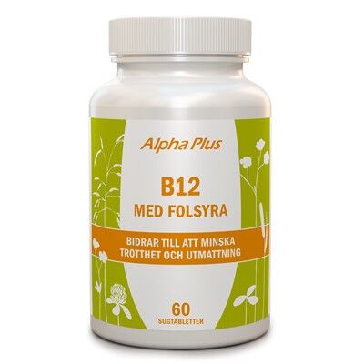 B12 med Folsyra 60 tab