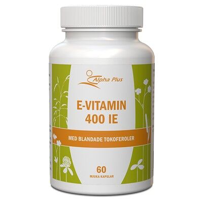 E-vitamin 400 IE 60 kap