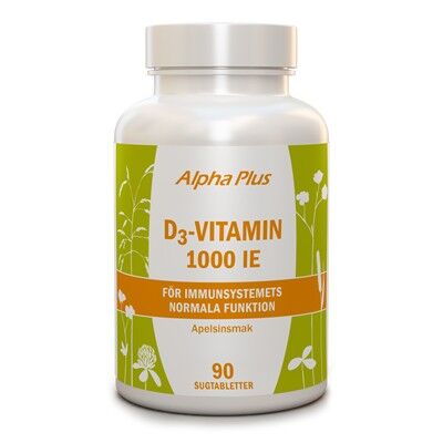 D3-vitamin 1000 IE 90 tab