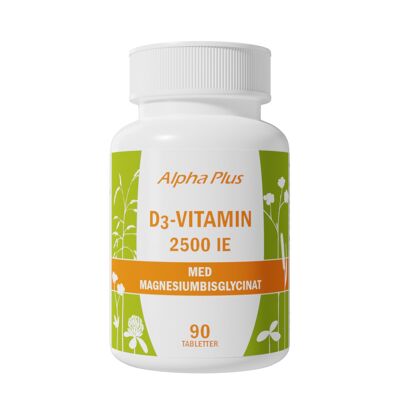 D3-vitamin 2500 IE 90 tab