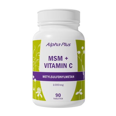 MSM + Vitamin C 90 tab