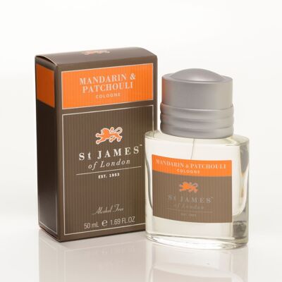 Mandarin & Patchouli Cologne