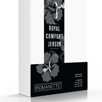Royal Comfort Bettlaken - Weiß 100x220