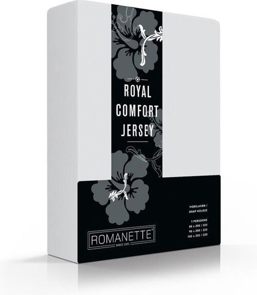 Royal Comfort Bed Sheet - Silver 100x220