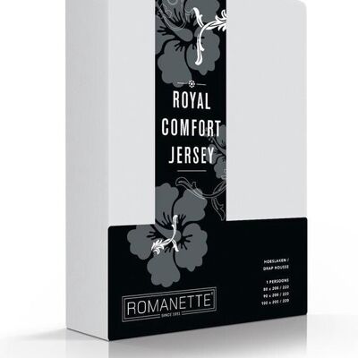 Royal Comfort Bed Sheet - Silver 100x220