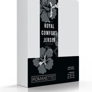 Drap de Lit Royal Confort - Argent 200x220