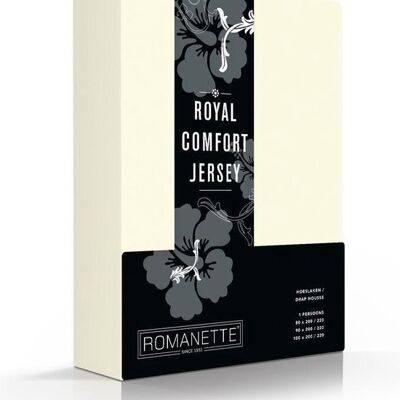 Royal Comfort Bettlaken - Off-White 100x220