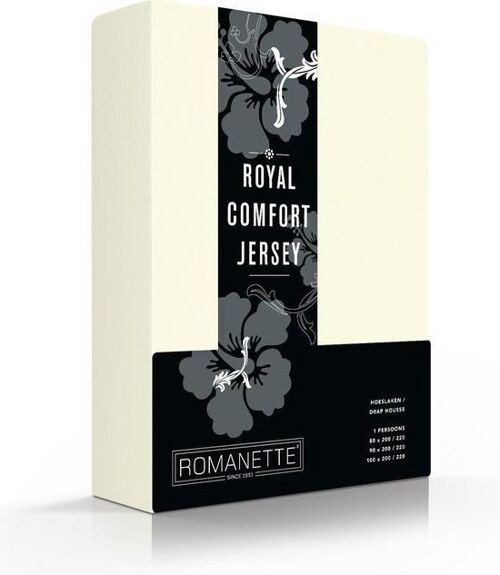 Royal Comfort Bed Sheet - Off-White 160x220