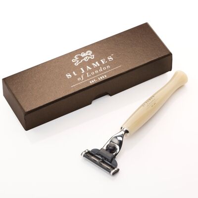 Cheeky B'stard Shaving Razor Mach III - Horn